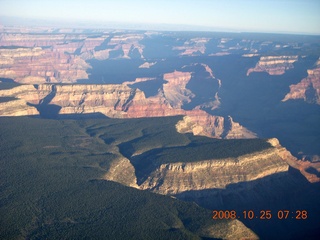 13 6nr. aerial - Grand Canyon just after sunrise