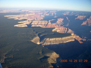 16 6nr. aerial - Grand Canyon just after sunrise