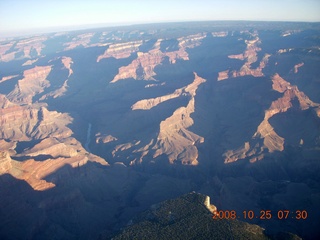 18 6nr. aerial - Grand Canyon just after sunrise
