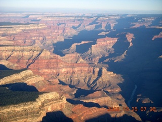 19 6nr. aerial - Grand Canyon just after sunrise