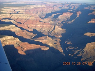 22 6nr. aerial - Grand Canyon just after sunrise
