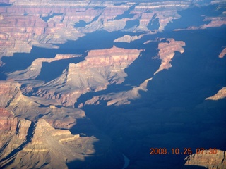 24 6nr. aerial - Grand Canyon just after sunrise