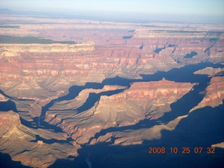 29 6nr. aerial - Grand Canyon just after sunrise