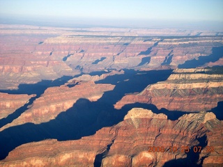 33 6nr. aerial - Grand Canyon just after sunrise