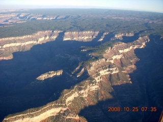 40 6nr. aerial - Grand Canyon just after sunrise