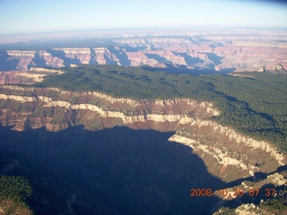 41 6nr. aerial - Grand Canyon just after sunrise