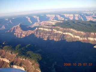 42 6nr. aerial - Grand Canyon just after sunrise