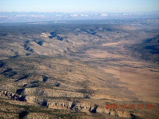 aerial - north of Grand Canyon
