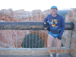 Bryce Canyon - Adam at Natural Bridge