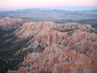 457 6nr. Bryce Canyon - sunset view at Bryce Point