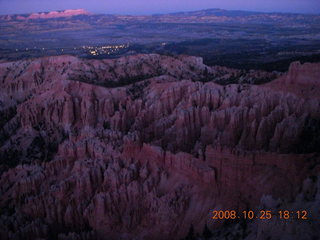 Bryce Canyon - sunset view at Bryce Point