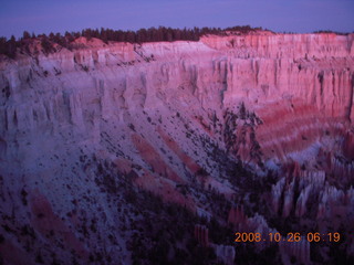 3 6ns. Bryce Canyon - sunrise at Bryce Point