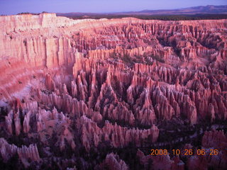 5 6ns. Bryce Canyon - sunrise at Bryce Point