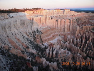 11 6ns. Bryce Canyon - sunrise at Bryce Point