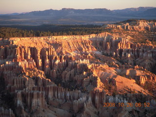 23 6ns. Bryce Canyon - sunrise at Bryce Point