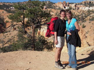 Bryce Canyon - hikers - Fairyland trail