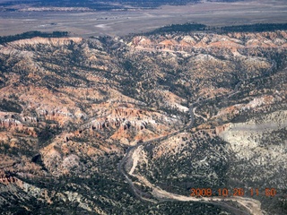 250 6ns. aerial - Bryce Canyon - amphitheater