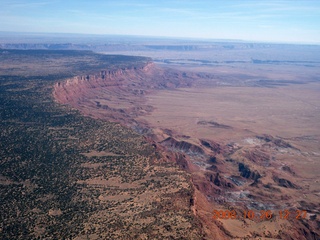 322 6ns. aerial - cliffs north of Grand Canyon