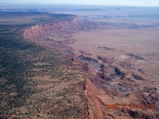 323 6ns. aerial - cliffs north of Grand Canyon