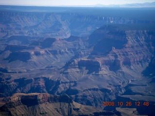 aerial - north of Grand Canyon