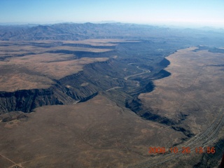 373 6ns. aerial - canyon north of Phoenix