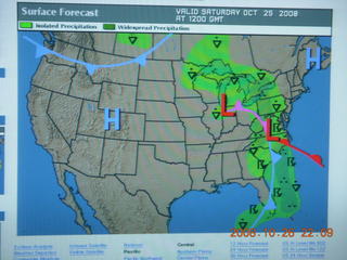 good weather for Saturday, DVT-to-BCE