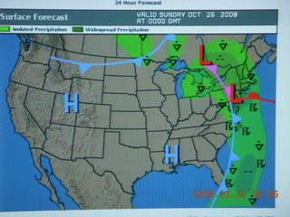 good weather for Sunday, BCE-to-DVT