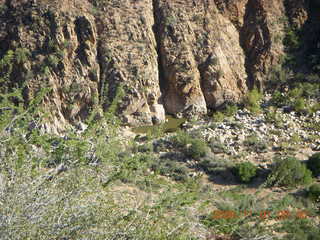 Bagdad run - canyon stream from above