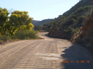 77 6pf. Verde Canyon - Sycamore Canyon Road run