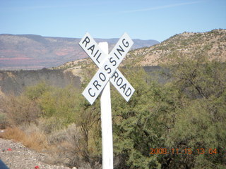Verde Canyon Railroad - eagle sign
