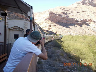 Verde Canyon Railroad - slag heap