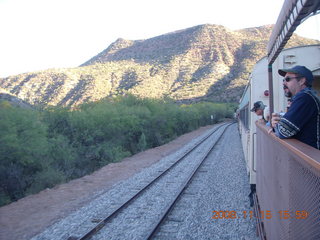Verde Canyon Railroad - parallel rail