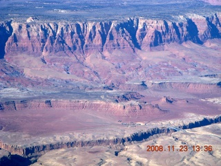 76 6pp. aerial - Grand Canyon - east end, Marble Canyon Airport (L41)