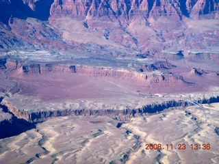 77 6pp. aerial - Grand Canyon - east end, Marble Canyon Airport (L41)
