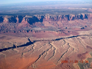 79 6pp. aerial - Grand Canyon - east end, Marble Canyon Airport (L41)