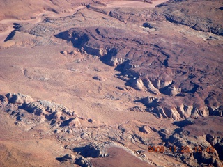 aerial - Antelope Canyon area near Page