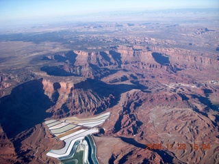 241 6pp. aerial - Moab area evaporation ponds