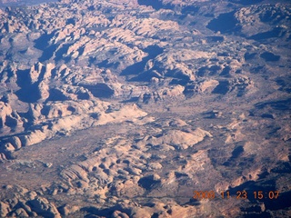 aerial - Moab area evaporation ponds