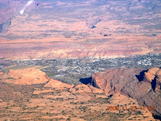 aerial - Moab area evaporation ponds