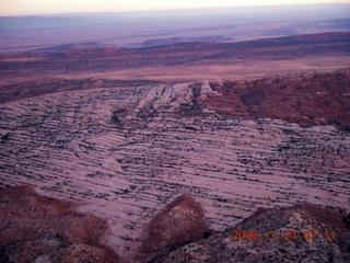 aerial - Utah east of Canyonlands