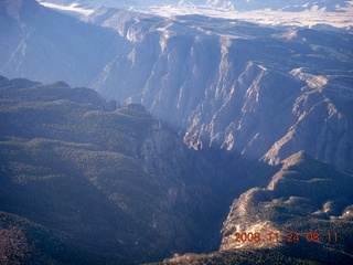 42 6pq. aerial - Black Canyon of the Gunnison
