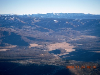 aerial - Colorado mountains