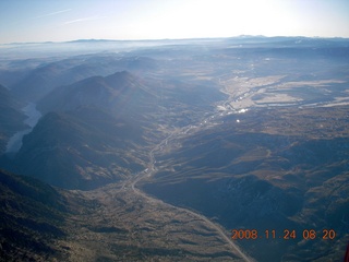 49 6pq. aerial - Black Canyon of the Gunnison