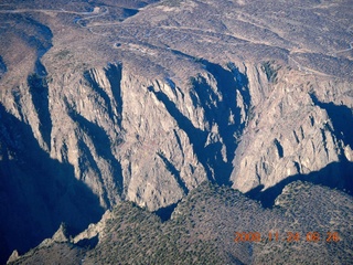 76 6pq. aerial - Black Canyon of the Gunnison