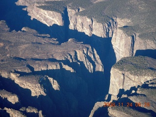83 6pq. aerial - Black Canyon of the Gunnison