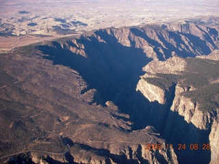 84 6pq. aerial - Black Canyon of the Gunnison