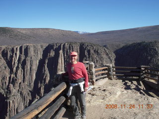 Black Canyon of the Gunnison National Park view and Adam