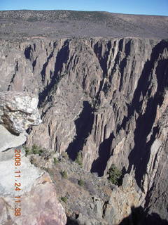 149 6pq. Black Canyon of the Gunnison National Park view
