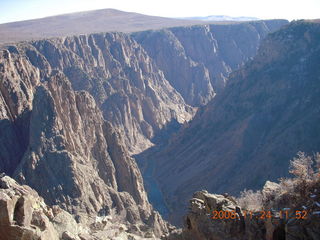158 6pq. Black Canyon of the Gunnison National Park view