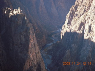 207 6pq. Black Canyon of the Gunnison National Park view - river